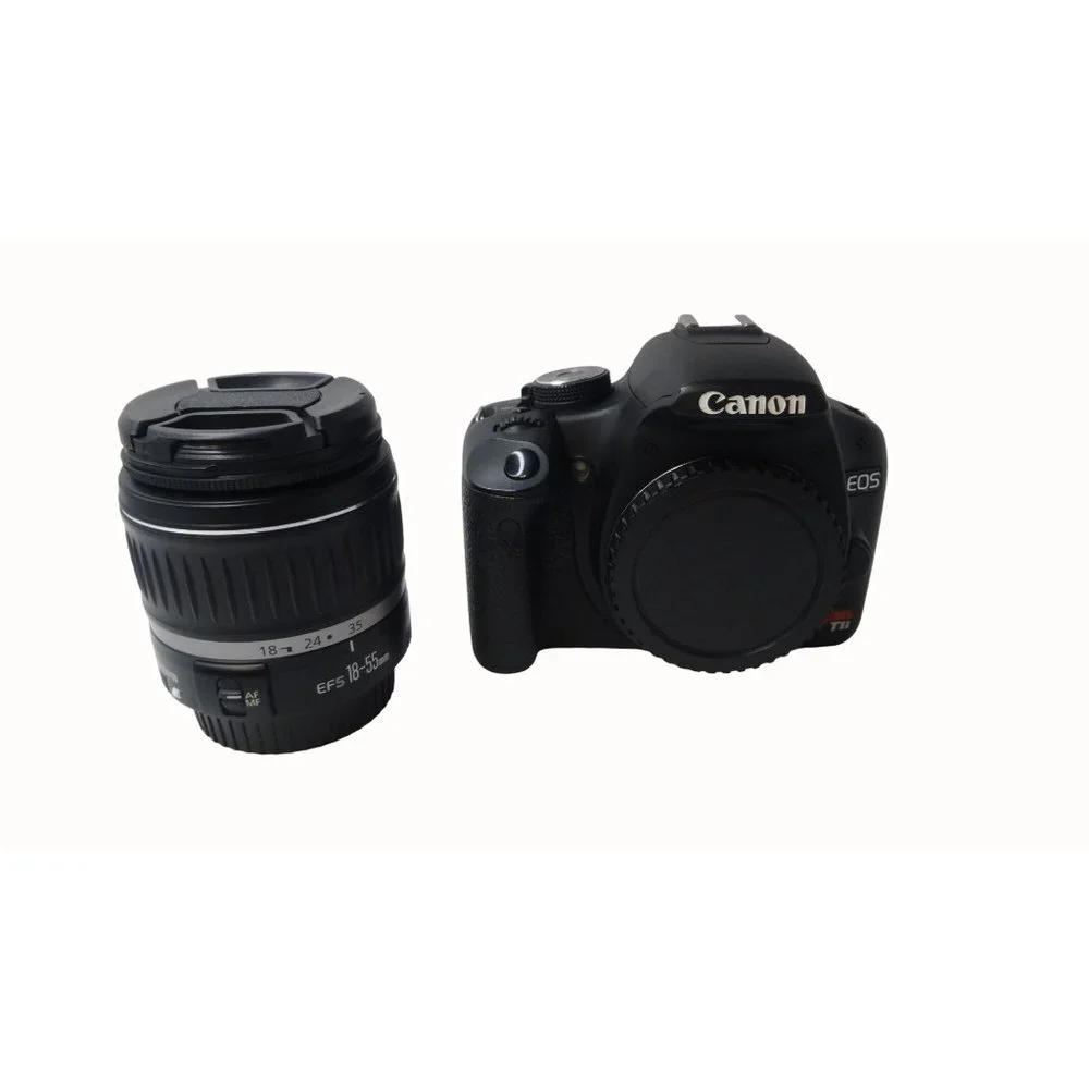 Canon Black DSLR Camera with Accessories